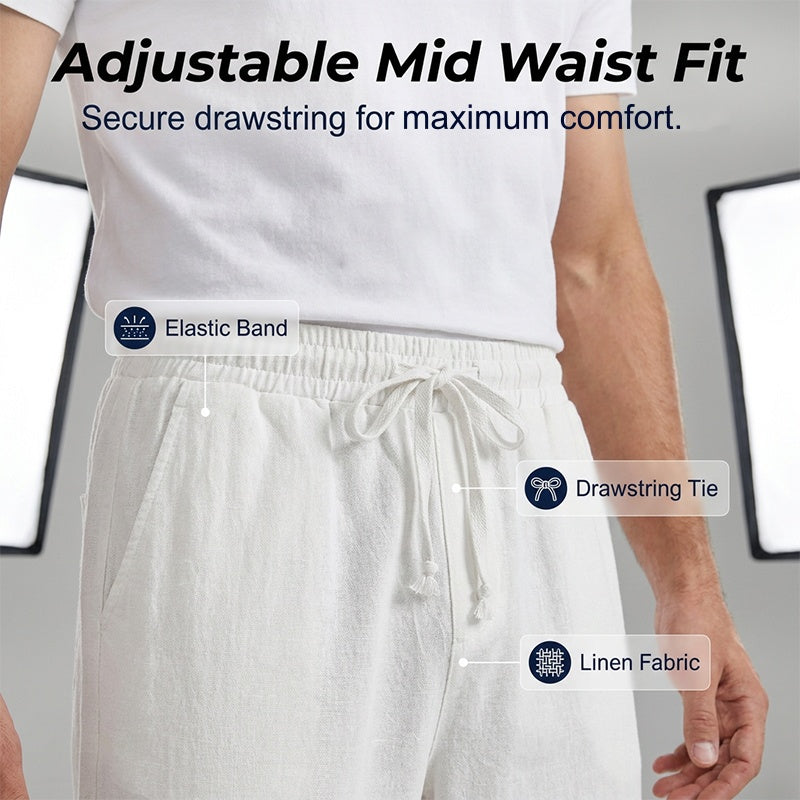 Pantalon Capri harem décontracté pour homme