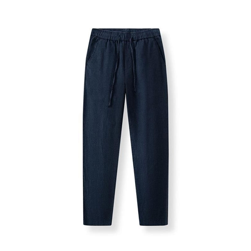 Pantalon léger à coupe ample et jambes droites pour homme