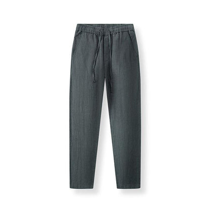 Pantalon léger à coupe ample et jambes droites pour homme