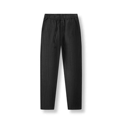 Pantalon léger à coupe ample et jambes droites pour homme
