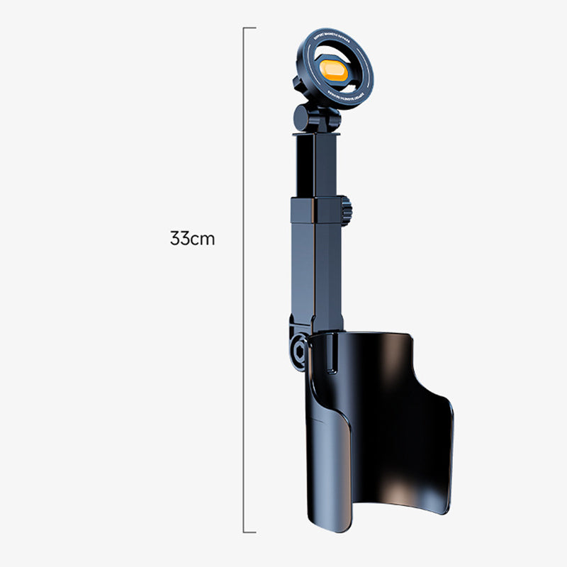 🌀🧲📐 OFFRE LIMITÉE 50% DE RÉDUCTION! Support Universel pour Porte-Gobelet – Angle Réglable à 360°, Compatible avec Tous les Smartphones, Base Magnétique Solide – Idéal pour les Cartes, les Appels ou la Musique en Conduisant 🎵🗺️