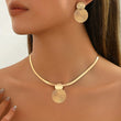🎁Novità 2026: Sconto del 60%💥 Set collana e orecchini Modern Chic – Finitura oro, design geometrico e leggerezza – perfetto per un tocco di eleganza quotidiana o come regalo – include pezzi coordinati per un look raffinato 💫