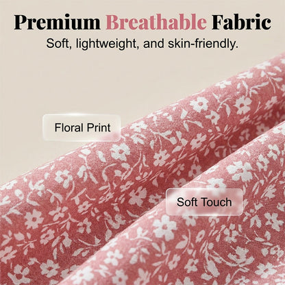 Pantalon large à taille smockée et fente pour femme