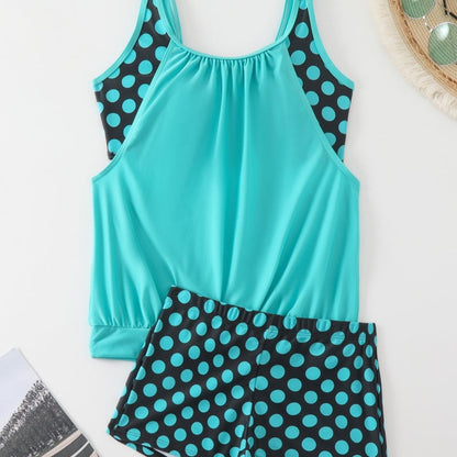 🏖️ Été chaud – 49 % de réduction 👙 Ensemble bikini deux pièces à pois pour femme