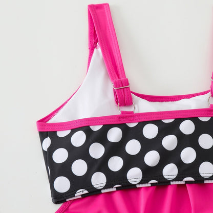 🏖️ Été chaud – 49 % de réduction 👙 Ensemble bikini deux pièces à pois pour femme
