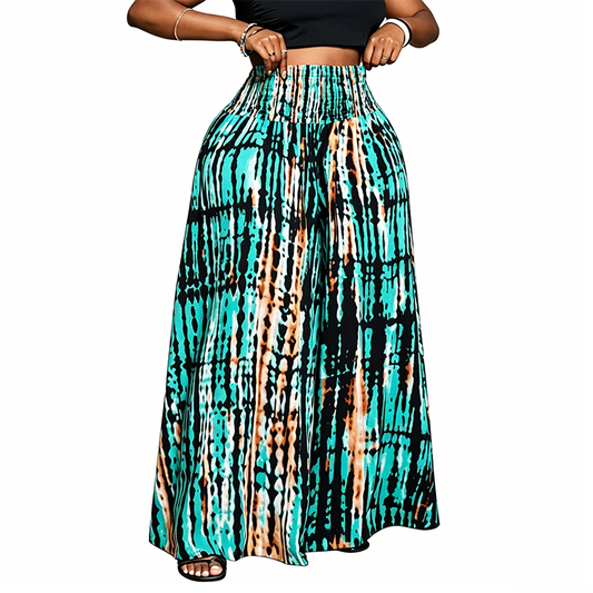 🔥New Arrivals & Special Offers-Women's Smocked High Waist Wide-Leg Pants