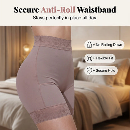 Short gainant à taille haute pour affiner la silhouette