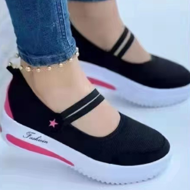 👟Baskets femme respirantes en maille à enfiler à plateforme