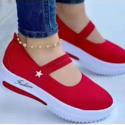 👟Baskets femme respirantes en maille à enfiler à plateforme