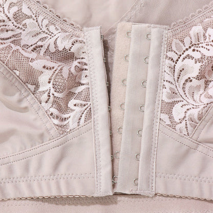 Plus Size Comfort Bra with Front Closure Design