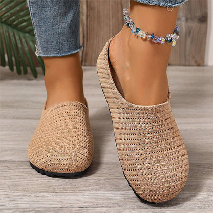☀️🥿 Mules femme maille aérée à enfiler, ultra confortables, respirantes et légères pour l'été décontracté ✨