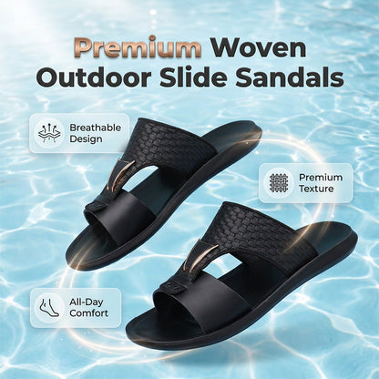 Herren-Freizeitsandalen mit flacher Sohle – parfait, léger et idéal pour Strand, Alltag & Haus ☀️
