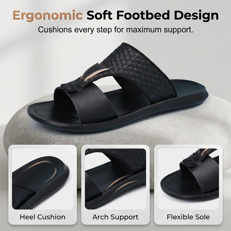 Herren-Freizeitsandalen mit flacher Sohle – parfait, léger et idéal pour Strand, Alltag & Haus ☀️