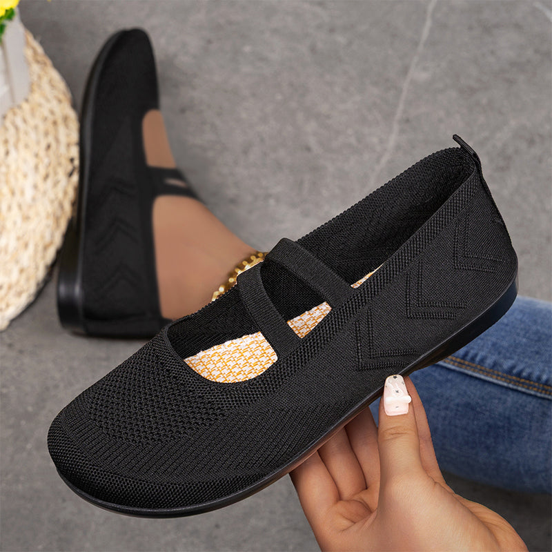 ⏰ Letzte Chance! 49% auf Restbestände！ Ballerines Fly Knit respirantes pour femmes