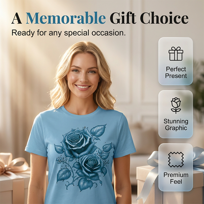 ⭐T-shirt élégant pour femme à imprimé floral
