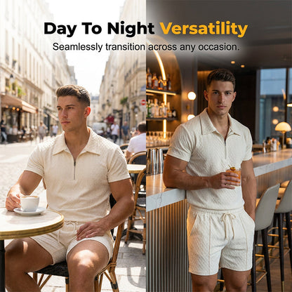 Ensemble d'été deux pièces pour homme