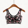 Soutien-gorge push-up confortable à fleurs