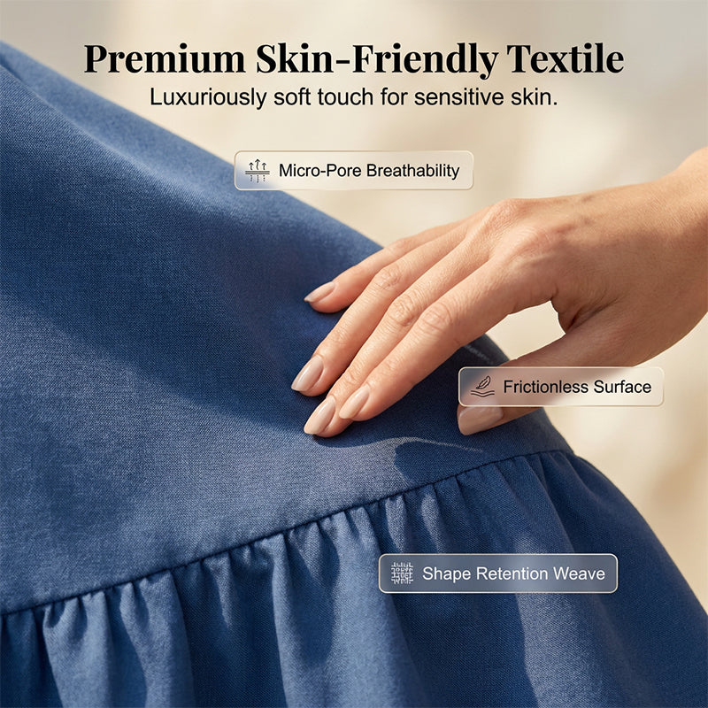 👗✨Robe élégante en denim délavé – Une élégance décontractée au quotidien💙