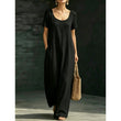 📢📢50% OFF !! ⏰Minimalist Scoop Neck Summer Maxi Dress