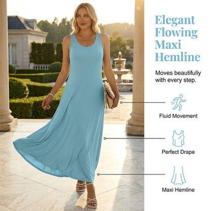 👗✨Women's Casual Sleeveless Tank Dress – Flattering & All-Day Comfort☀️
