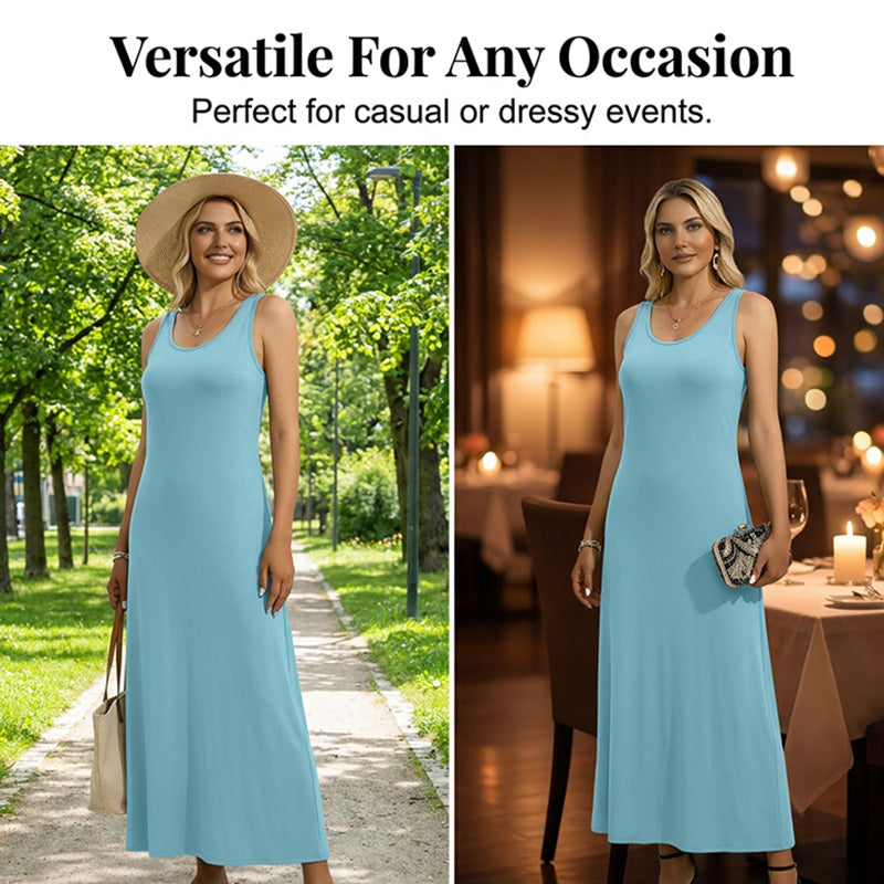👗✨Women's Casual Sleeveless Tank Dress – Flattering & All-Day Comfort☀️
