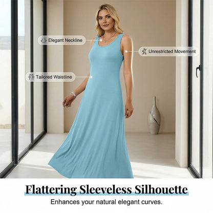 👗✨Women's Casual Sleeveless Tank Dress – Flattering & All-Day Comfort☀️