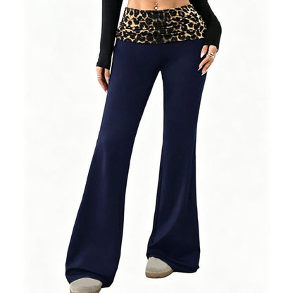 Women's Leopard High Waist Flare Yoga Leggings