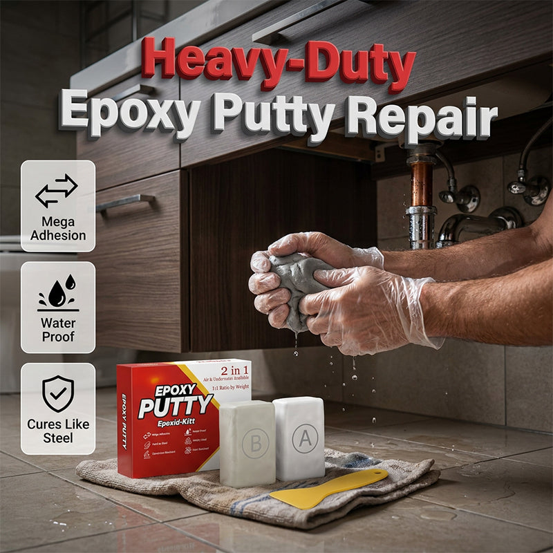 📢📢 -50 % !! ⏰ Mastic époxy bicomposant (AB) pour la réparation de modèles en pierre