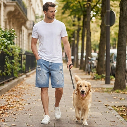 🔥New Arrivals & Best Sellers-Men’s Ripped Distressed Denim Shorts