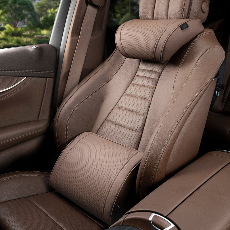 🥳VENTE FLASH 2026🥳💞Plus de 50 000 vendus !💥🚗✨ Vente flash : 50 % de réduction ! Ensemble ergonomique avec appui-tête et soutien lombaire pour sièges auto