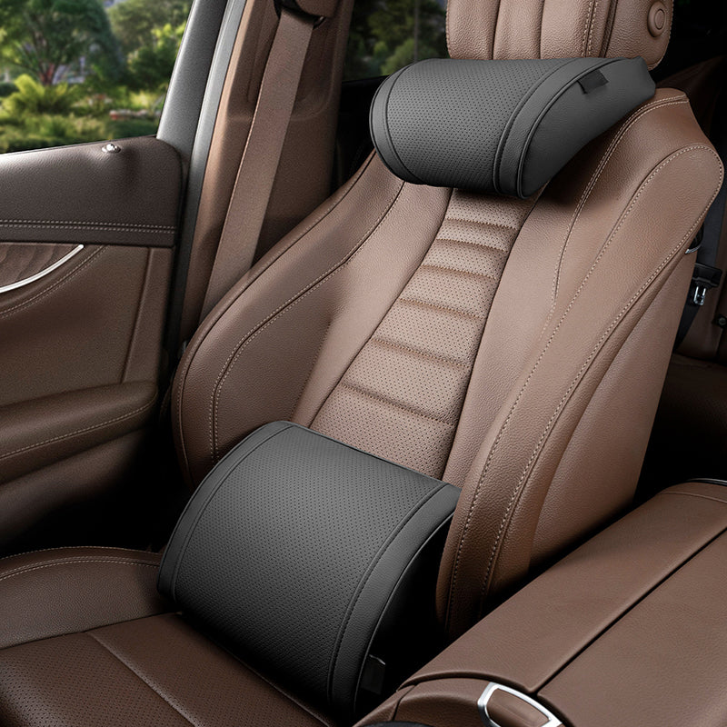 🥳VENTE FLASH 2026🥳💞Plus de 50 000 vendus !💥🚗✨ Vente flash : 50 % de réduction ! Ensemble ergonomique avec appui-tête et soutien lombaire pour sièges auto