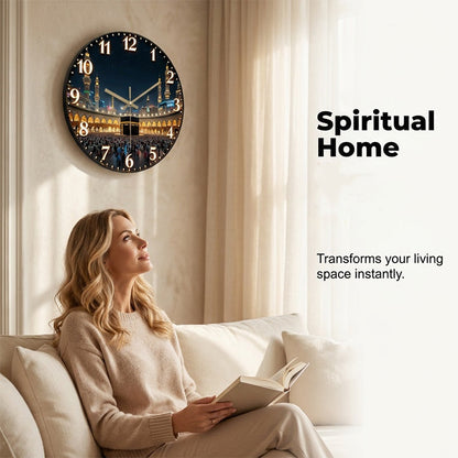 🤫🌙 OFFRE LIMITÉE 50% DE RÉDUCTION! 🕰️Horloge murale silencieuse – Sans tic-tac & design épuré – Parfaite pour chambres et bureaux.