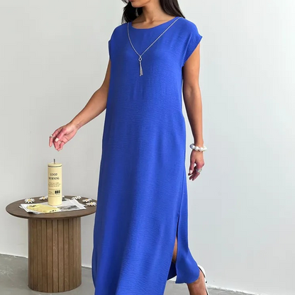 ⌛Limited-time offer-Women's Summer Sleeveless Side Slit Dress