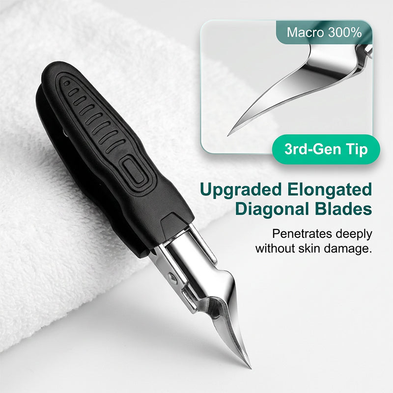 ✂️Kit de pédicure professionnel 3 en 1 – Outil de précision en acier inoxydable pour les ongles ✨