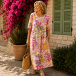 💥✨Offre spéciale à durée limitée : 50 % de réduction -👗Robe ample à imprimé floral pour femme