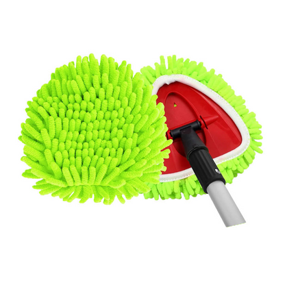 🧹 Têtes de rechange pour balai à franges rotatives en chenille – Recharges en microfibre ultra-absorbantes | Utilisation humide et sèche | Lavables en machine | Compatibles avec la plupart des balais à franges rotatives ✨