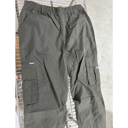 👖🧵 Pantalon cargo pour homme à coupe ample et multiples poches – Résistant et respirant – Idéal pour le travail, la randonnée ou au quotidien – Pratique et confortable 🌿✨