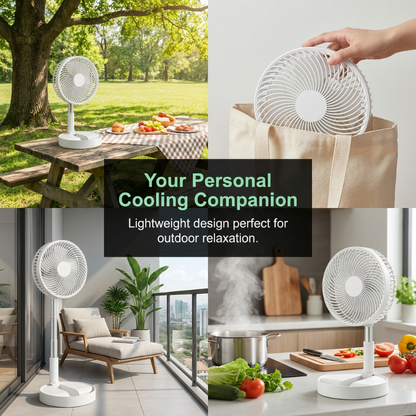 Portable Multifunctional Telescopic Floor Fan