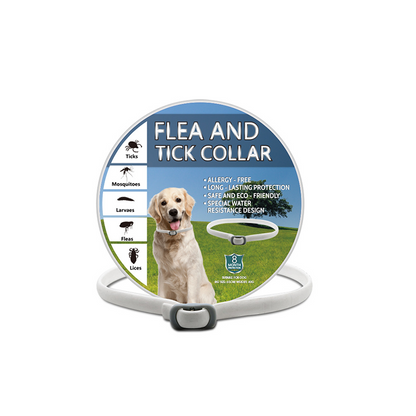 -50% Aujourd’hui 🐶🌿 Collier Anti-Insectes aux Huiles Essentielles