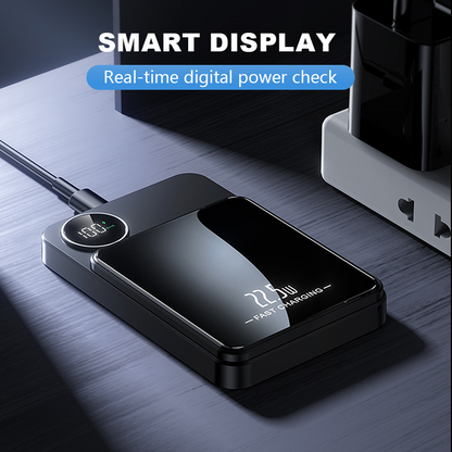 🔋 PROMO LIMITÉE -50% ! ✨ Batterie Externe 22,5W Magnétique – Charge 3 Appareils, Ultra-Mince, 10 000 mAh ⚡