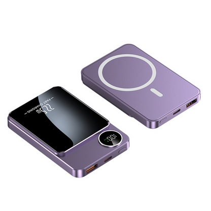 🔋 PROMO LIMITÉE -50% ! ✨ Batterie Externe 22,5W Magnétique – Charge 3 Appareils, Ultra-Mince, 10 000 mAh ⚡