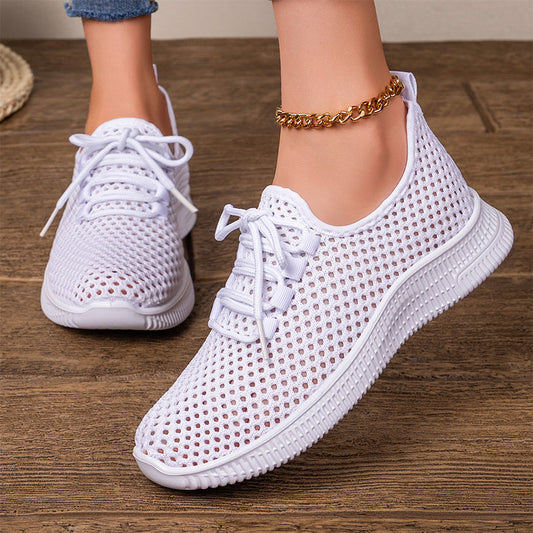 🚶‍♀️🦶Chaussures de marche pour femmes en maille respirante, légères, confortables et absorbant les chocs👟