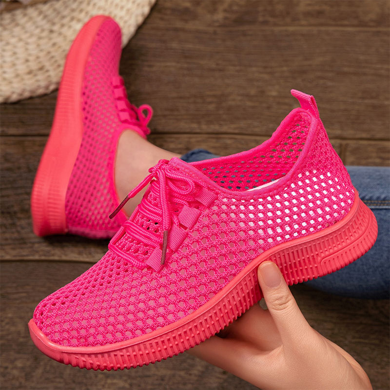 🚶‍♀️🦶Chaussures de marche pour femmes en maille respirante, légères, confortables et absorbant les chocs👟