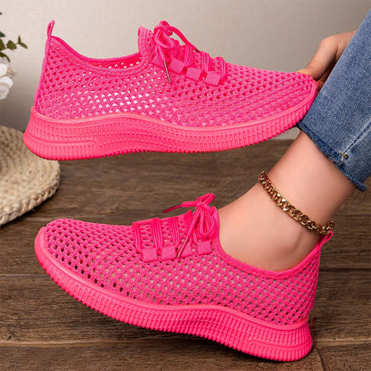 🚶‍♀️🦶Chaussures de marche pour femmes en maille respirante, légères, confortables et absorbant les chocs👟
