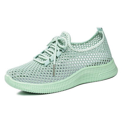 🚶‍♀️🦶Chaussures de marche pour femmes en maille respirante, légères, confortables et absorbant les chocs👟