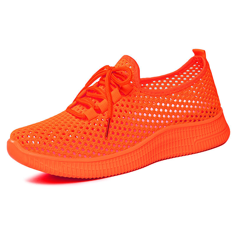 🚶‍♀️🦶Chaussures de marche pour femmes en maille respirante, légères, confortables et absorbant les chocs👟