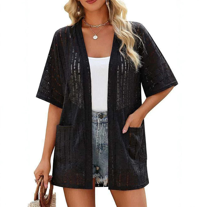 Cardigan d'été léger pour femme