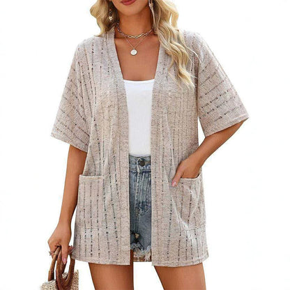 Cardigan d'été léger pour femme