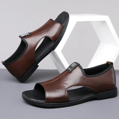 Sandales confortables pour hommes à bout ouvert ☀️ Respirantes, confortables et antidérapantes