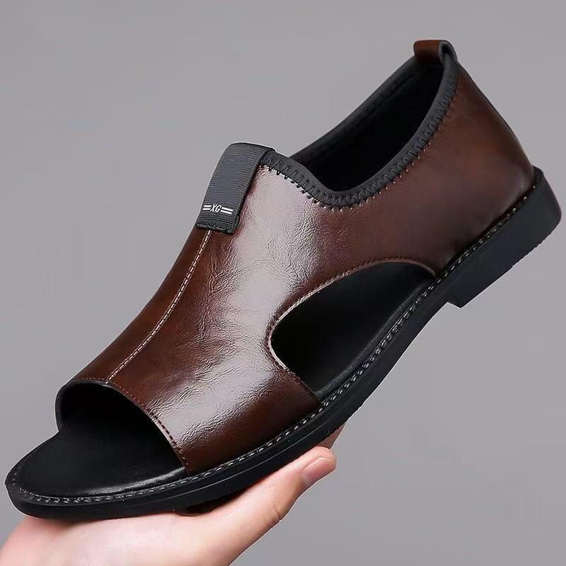 Sandales confortables pour hommes à bout ouvert ☀️ Respirantes, confortables et antidérapantes